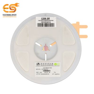 0 ohm 1206 High power SMD thick film chip resistors